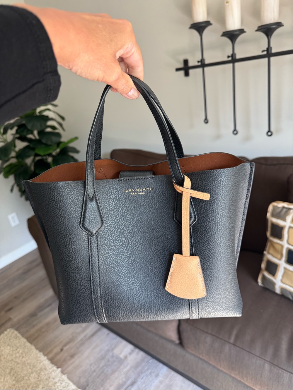 Tory Burch Perry Small Triple Compartment Tote - style#81928